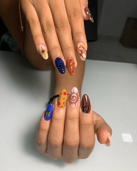 21 Ideas Acrylic Nail Designs for Summer