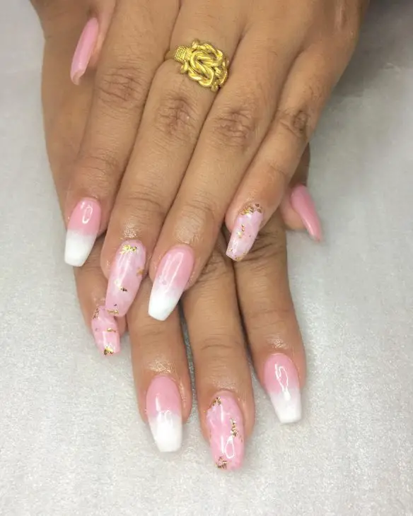 21 Ideas Unveiling the Chic of Summer Coffin Nails 2024