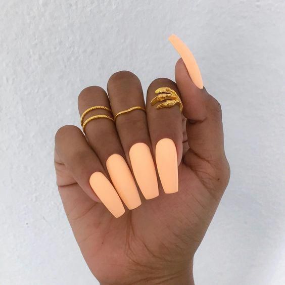 20 Ideas Summer Nails on Dark Skin 2024: A Vivid Splash of Style and Elegance