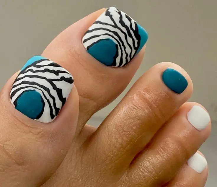 20 Ideas Sun-kissed and Stylish: Unveiling the Hottest Summer Toe Nail Designs