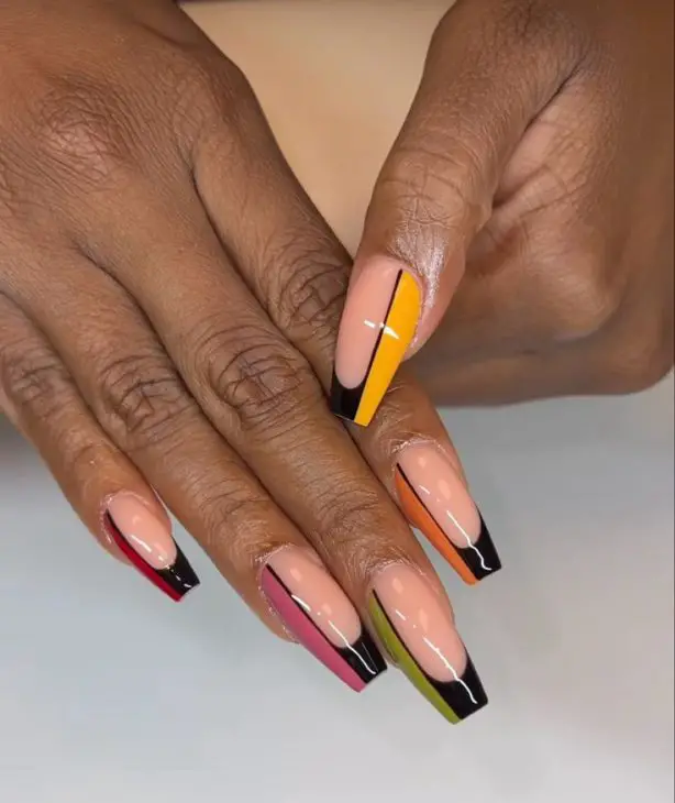 20 Ideas Summer Nails on Dark Skin 2024: A Vivid Splash of Style and Elegance