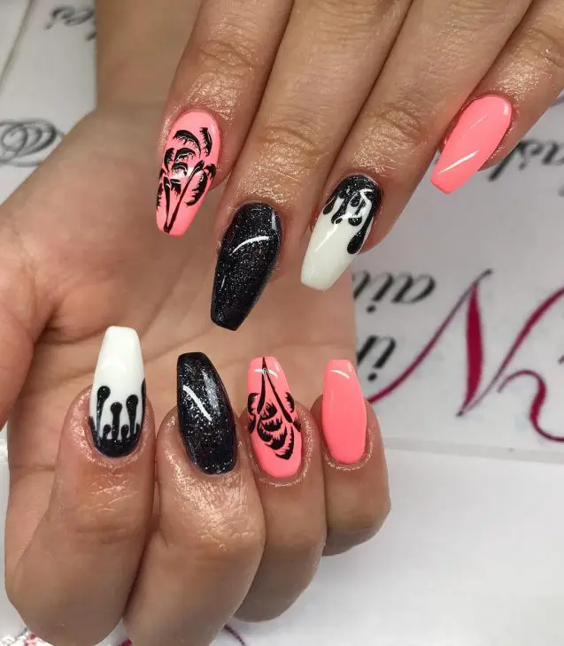 22 Ideas Summer Palm Tree Nail Designs to Elevate Your Style in 2024