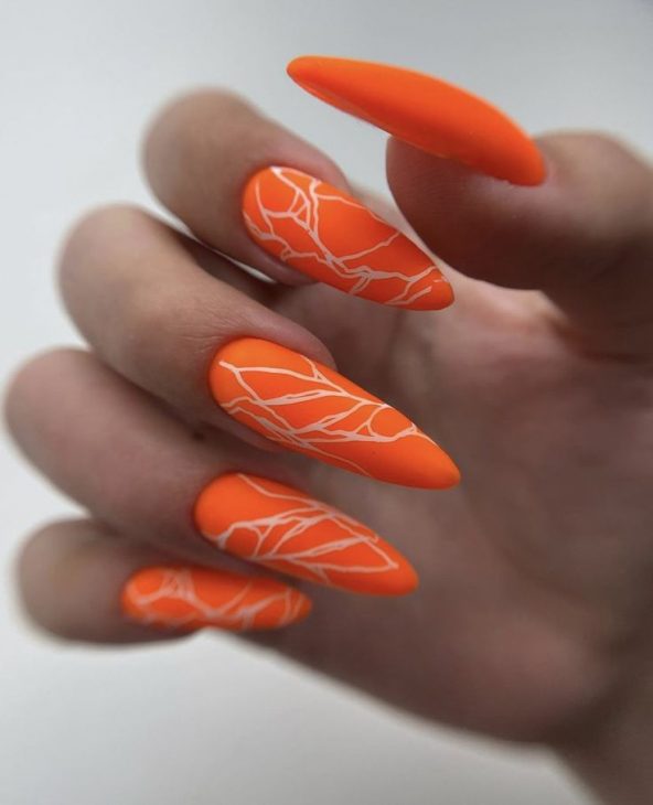 20 Ideas Fresh Summer Nails Orange Designs to Rock in 2024