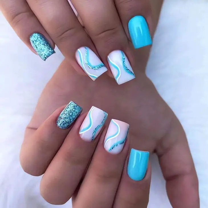 21 Ideas Acrylic Nail Designs for Summer