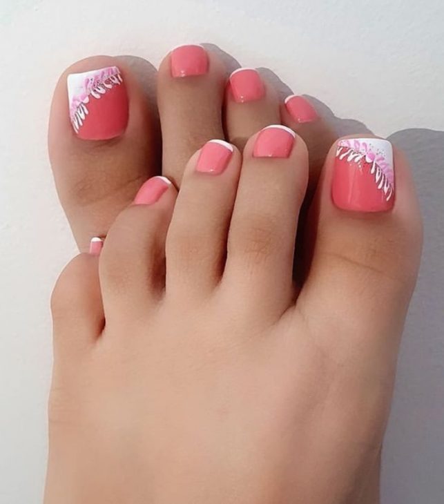 20 Ideas Sun-kissed and Stylish: Unveiling the Hottest Summer Toe Nail Designs