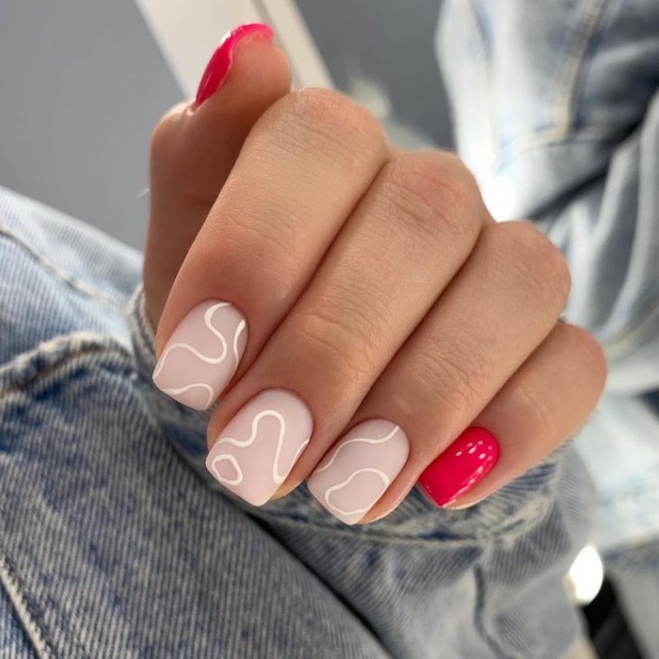 22 Ideas Summer Breeze: A Whirlwind of Short Nail Design Trends for 2024