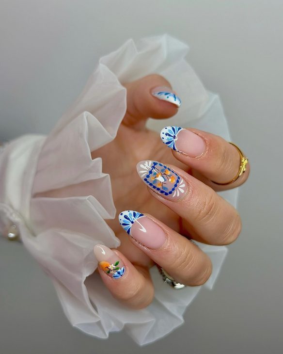 21 Ideas Summer Gel Nails Designs - Colors Trends 2024