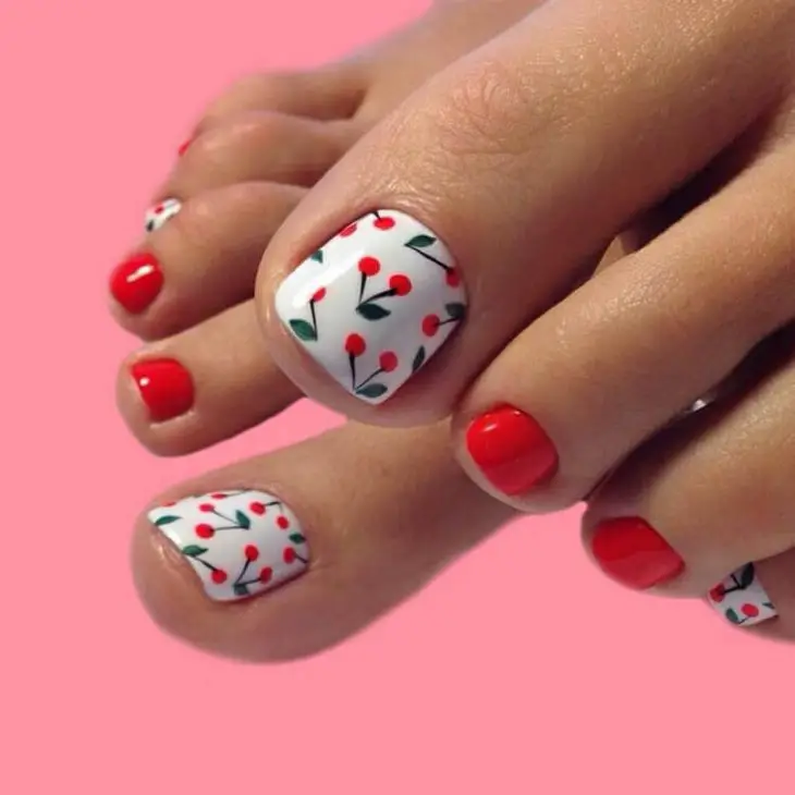 20 Ideas Sun-kissed and Stylish: Unveiling the Hottest Summer Toe Nail Designs