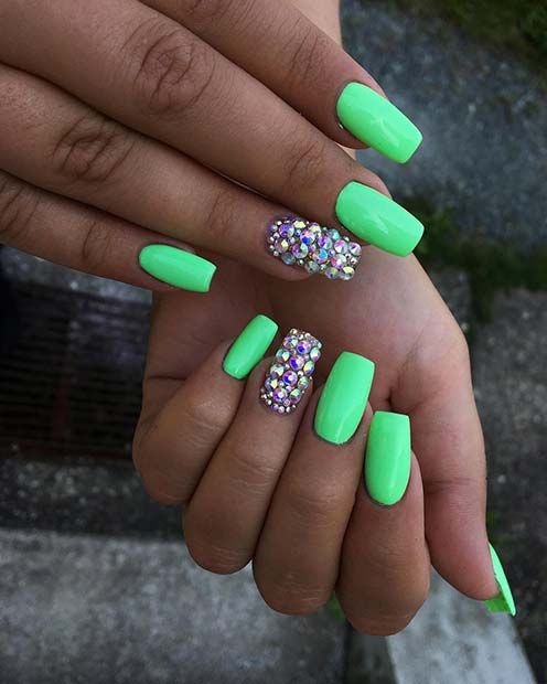 20 Refreshing Mint Green Nail Designs for Summer 2024