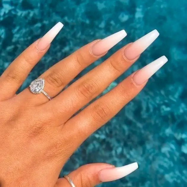 21 Ideas Unveiling the Chic of Summer Coffin Nails 2024