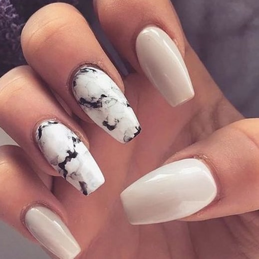 21 Ideas Unveiling the Chic of Summer Coffin Nails 2024