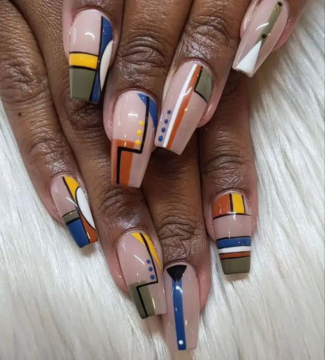 20 Ideas Summer Nails on Dark Skin 2024: A Vivid Splash of Style and Elegance