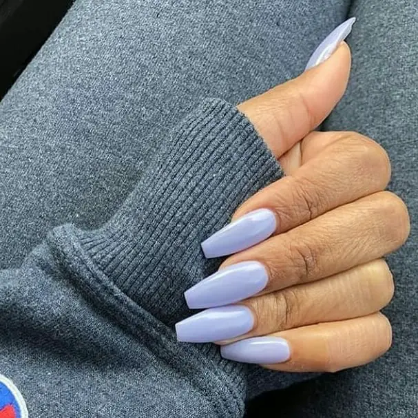 21 Ideas Unveiling the Chic of Summer Coffin Nails 2024