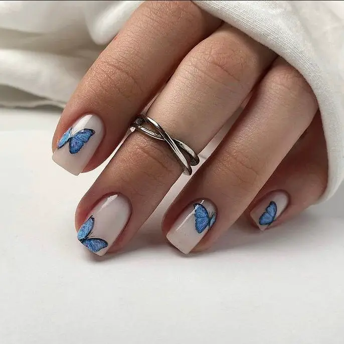 20 Ideas Short Vacation Nails for 2024: A Medley of Style and Elegance