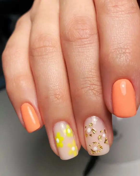 20 Ideas Fresh Summer Nails Orange Designs to Rock in 2024