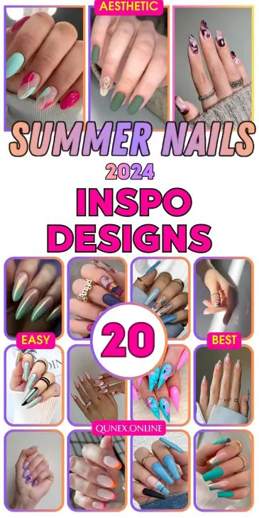 Summer Nail Inspo 2024: 20 Ideas A Fresh Take on Seasonal Trends