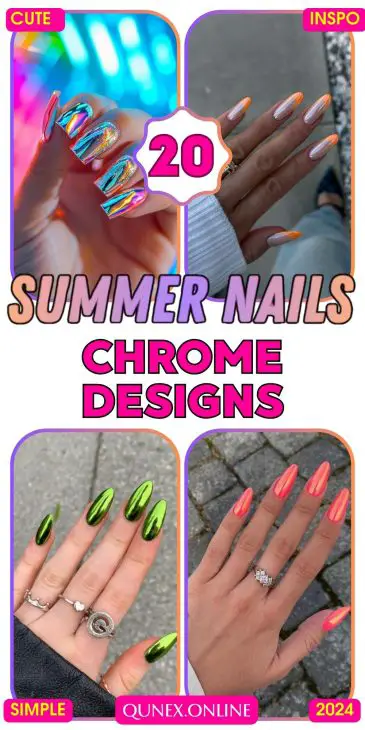 Summer Chrome Nails 2024: The Dazzling Trend You Can't Miss