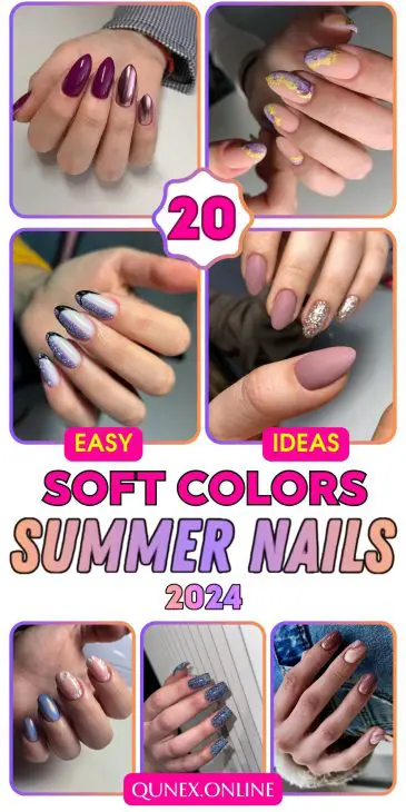 Embracing Elegance: Top 20 Soft Summer Nail Color Inspirations for 2024