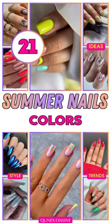 Summer Nail Colors 2024: Top 21 Trending Ideas and How to Achieve Them