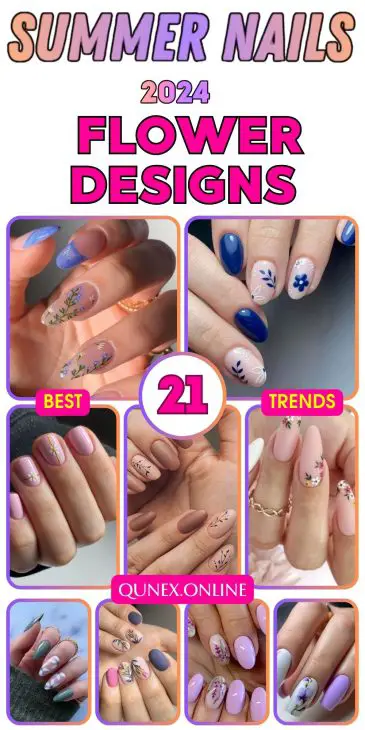 21 Ideas Summer Blossoms: A Manicurist's Guide to Seasonal Nail Art Trends for 2024