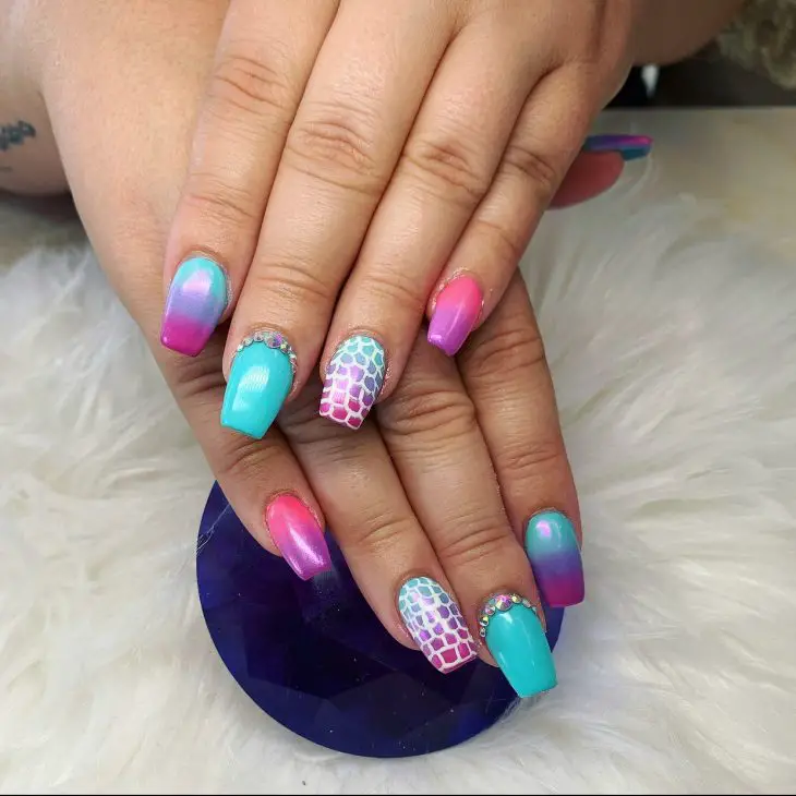 Summer Ombre Nails 2024: 20 Ideas Embrace the Gradient