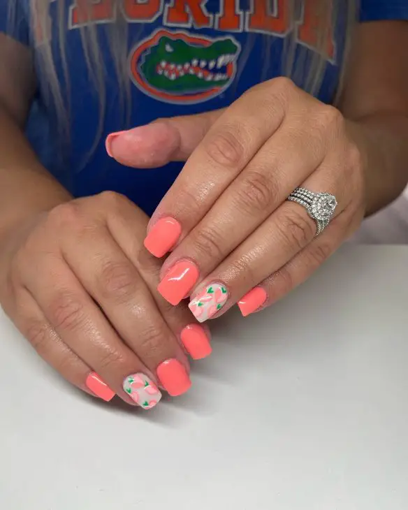 20 Ideas Summer Peach Nails 2024: The Ultimate Guide