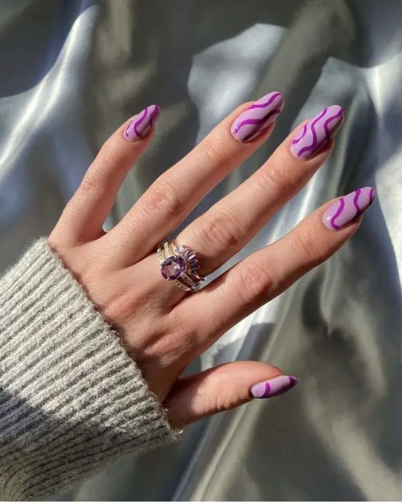 Unveiling Elegance: 20 Must-Try Purple Nail Designs for Summer 2024