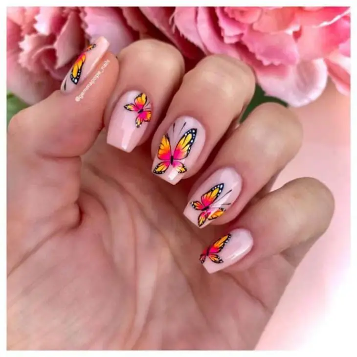 Flutter into Style: Top 20 Butterfly Nail Designs for Summer 2024