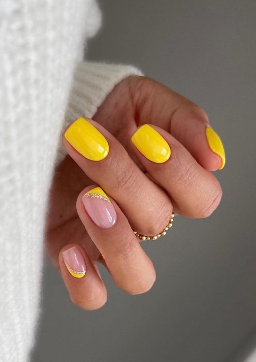 20 Trendy Summer Yellow Nail Designs for 2024: Inspiration for Every Nail Shape and Style