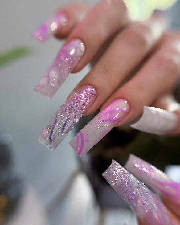 20 Hot Pink Nail Designs for Summer 2024