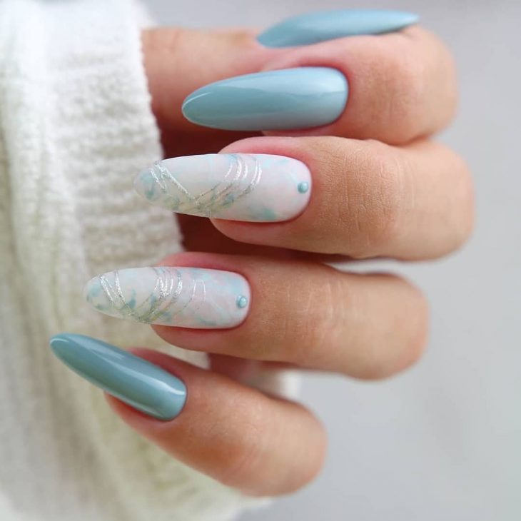 Stunning Blue Summer Nails Ideas for 2024: Shapes, Designs, and DIY Tips