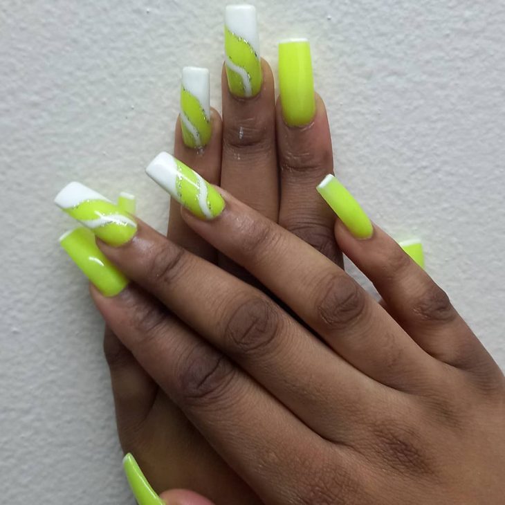 20 Ideas Summer Neon Green Nails Colors 2024