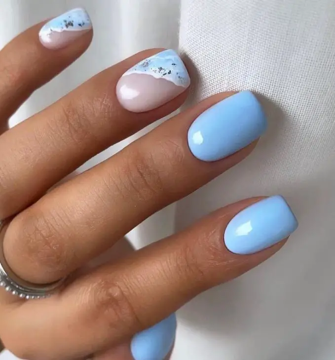 20 Ideas Stunning Beach Nails Designs - Colors for Summer 2024