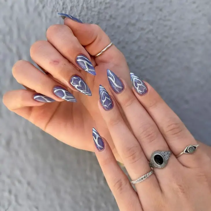 Stunning Blue Summer Nails Ideas for 2024: Shapes, Designs, and DIY Tips