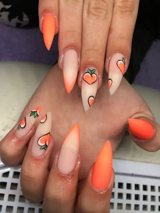 20 Ideas Summer Peach Nails 2024: The Ultimate Guide