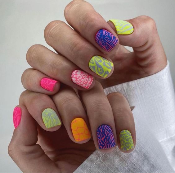 Multicolor Nails Summer 2024: Your Ultimate Guide to Fun, Colorful Manicures