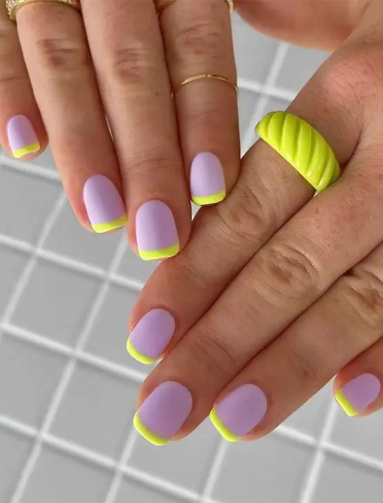 20 Trendsetting Neon Summer Nails Designs for 2024