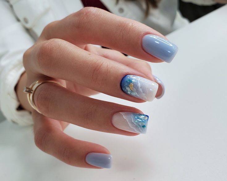 20 Ideas Stunning Beach Nails Designs - Colors for Summer 2024