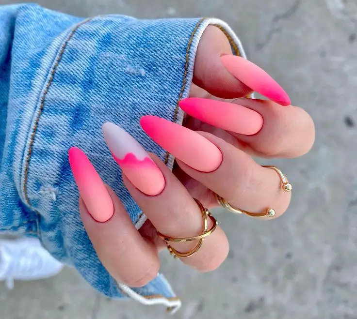 Summer Ombre Nails 2024: 20 Ideas Embrace the Gradient