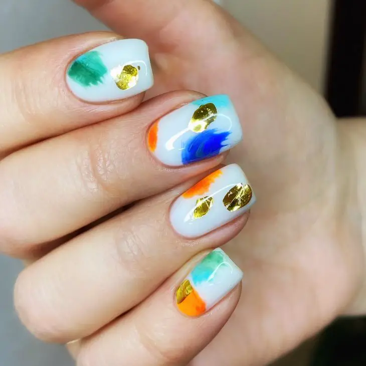 20 Ideas Easy Summer Nail Designs 2024