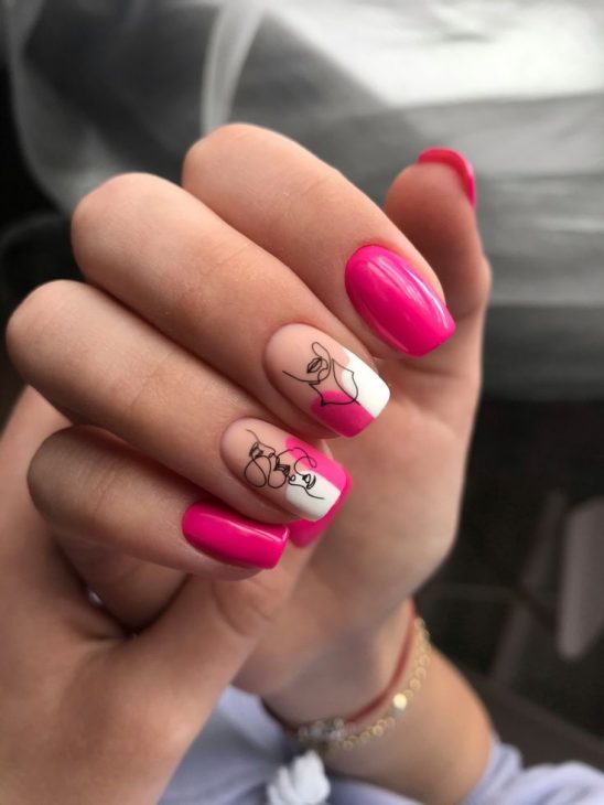 20 Summer Pink Acrylic Nail Ideas 2024: Bright, Cute, and Trendy Designs