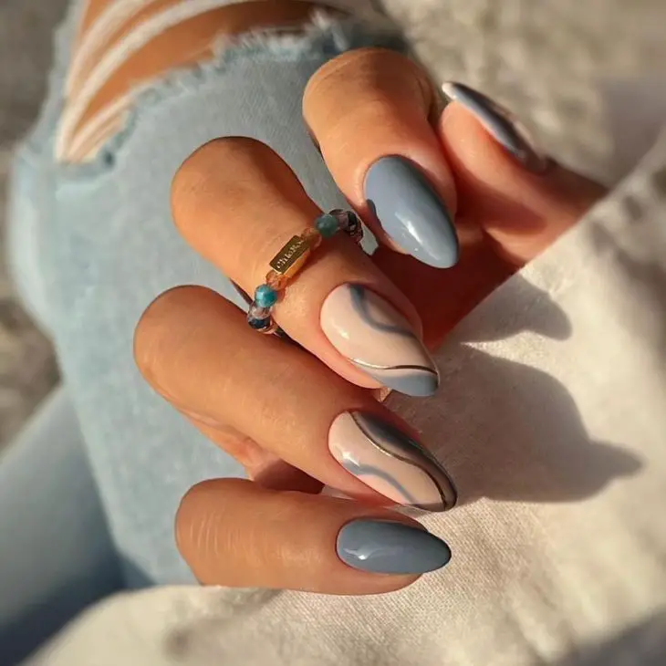 21 Stunning Short Oval Shaped Nail Ideas for Summer 2024