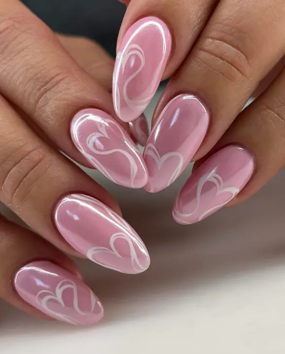 20 Ideas Stunning Summer Oval Nail Designs for 2024