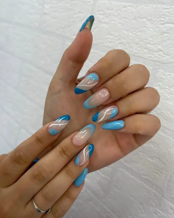 Stunning Blue Summer Nails Ideas for 2024: Shapes, Designs, and DIY Tips