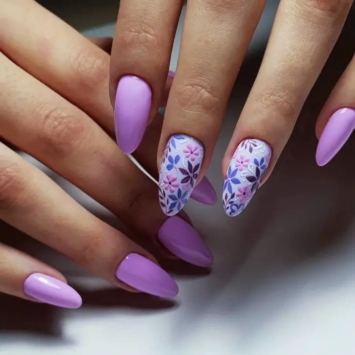 Unveiling Elegance: 20 Must-Try Purple Nail Designs for Summer 2024