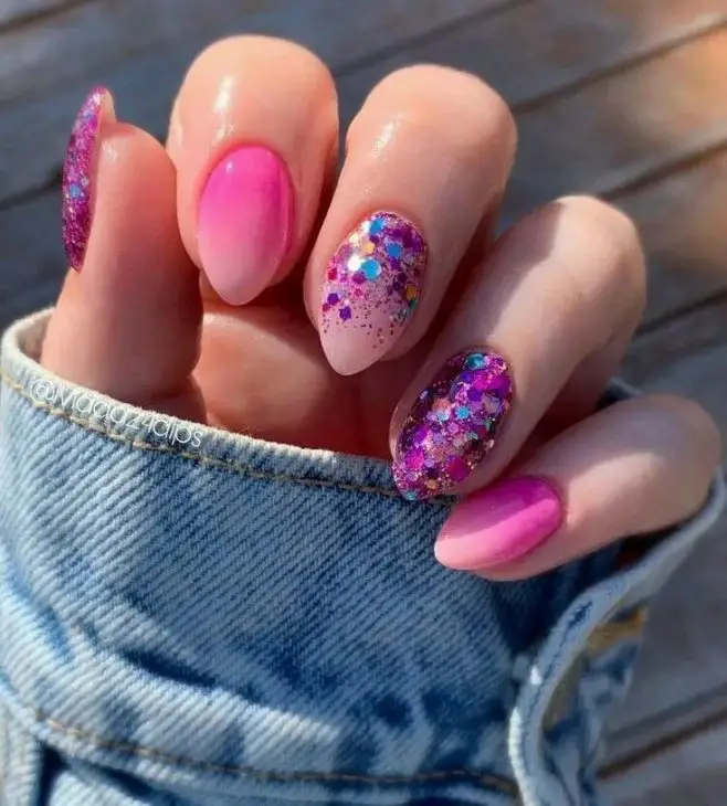 Summer Glitter Nails 2024: Sparkle and Shine All Season