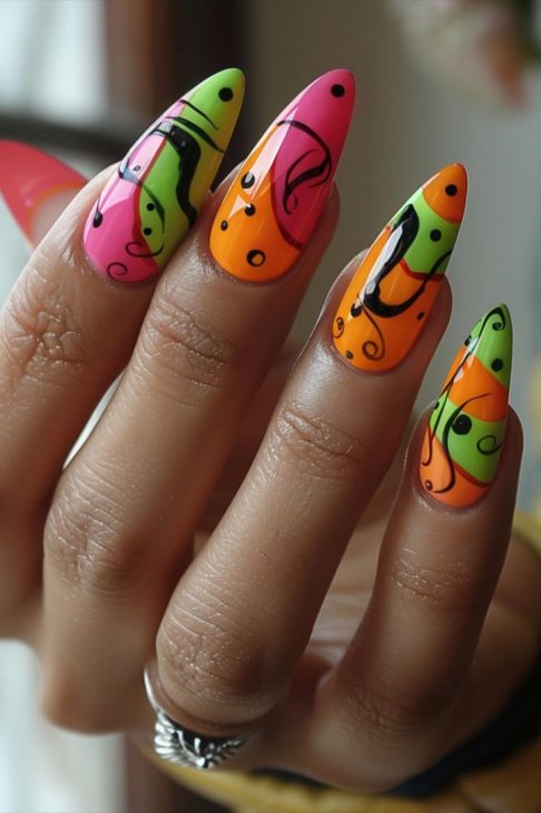 20 Trendy Summer Nails Rainbow Ideas for 2024