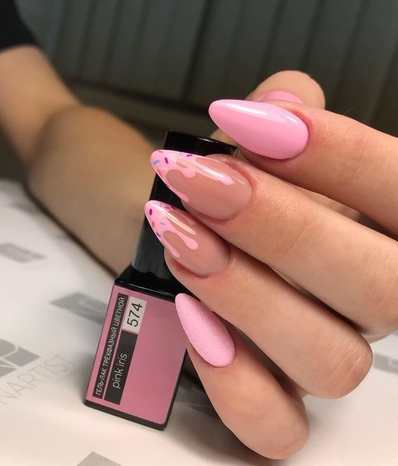 20 Summer Pink Acrylic Nail Ideas 2024: Bright, Cute, and Trendy Designs