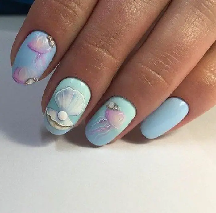 Beach-Ready Chic: Top 20 Summer Nail Designs for 2024