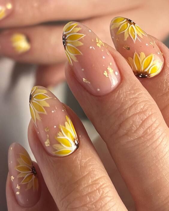 20 Stunning Summer Sunflower Nail Designs for 2024: Bright, Bold, and Beautiful Ideas